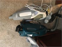 Two Portable Vacuums