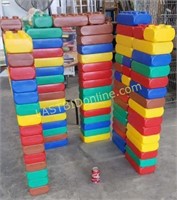 111 Large Soft Plastic Building Blocks