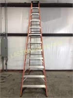 12’ Werner fiber glass step ladder