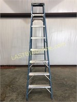 8’ Werner fiber glass step ladder