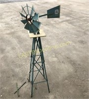 JOHN DEERE WINDMILL LAWN DECOR