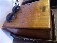 Antique western elec. Phone box