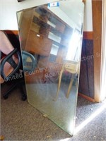Mirror 30"x46" AS IS & box w/ small tiles