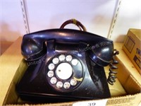 Antique rotary phone