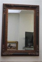 Quality gilded black bevel glass mirror