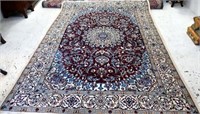 Large Quality Persian Nain floor rug