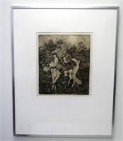 Elaine Hoxton The Hunter ltd edition print 14/20