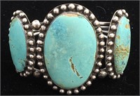Old Pawn Native American Wire Cuff Bracelet, 91.5g