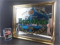 Miroir Heineken "diplôme d'honneur"