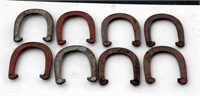 8 Horseshoes Cast Iron