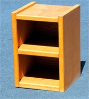 Solid Oak Side Table Shelf