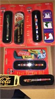4 collectable pens.