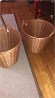 2 large baskets.
