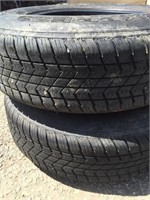PAIR OF TRAIL EXPRESS ST225/75/D15 TIRES