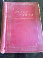 ANTIQUE BOOK - THE WOMAN AT HOME