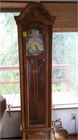 Contemporary Oak Grandfather Clock