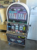 Double Diamond Slot Machine W/Stand