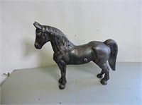 Antique Cast Iron Horse, 11" x 10"