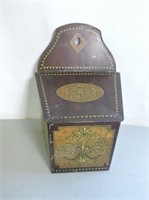 Antique Tin Wall Box, Very good Overall Condition
