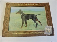Cow Brand Baking Soda Advertising, Dated 1910