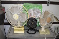 4-TABLE FANS ! -I