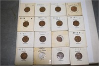 LARGE US PENNY COLLECTION !