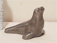 Sculpture: Seal - Lead