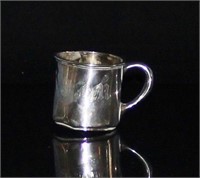 Sterling One Handle Cup FFM Mono 84.5 Grams