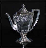Barbour Silver Plate Chased Coffee/Tea Pot