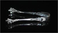 "Chantilly" Sterling Silver By Gorham Sugar Tongs