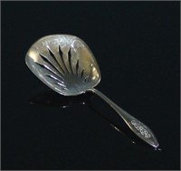 Towle Mary Chilton Pierced Spoon 1912 - 4 5/8"L