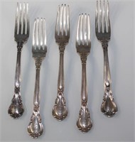 "Chantilly" Sterling Silver By Gorham 5 Luncheon