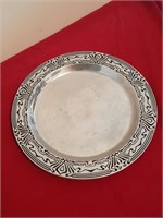 Decor: Pewter Plate