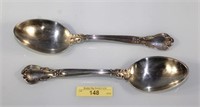 "Chantilly" Sterling Silver By Gorham 2 Serving