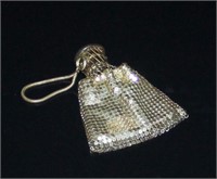 Mesh Finger Coin Purse Antique Missing Some Rings