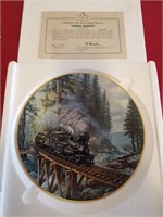 Train Plate: Timber Country