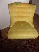 Yellow cloth Chair