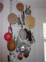 Misc Kitchen utensils-on wall