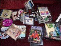 Misc DVD's and CD's  Lots