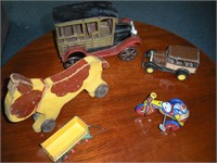 Vintage Toys & Modern Cast Iron Car 1 Lot