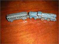 Cast Iron Toy Train 1 & 1/2 Tall by 9 & 1/2 long