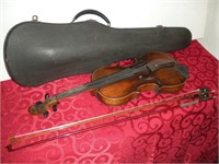 Violin w/ Case No Marking Rufus 1915 w/ 2 Bows