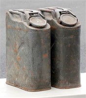2 Jerry Can Gas Fluid Containers