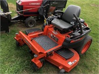 Kubota Z125S Zero Turn Mower 76 Hours