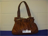 Lucky - Brand Brown Leather Handbag W/Inside