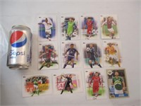 12 cartes soccer