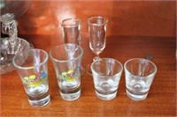 LEADED CRYSTAL, SHOT GLASSES, CANDY DISH & MORE