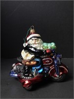 Christopher Radko Harley Davidson Sidecar Santa