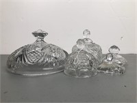 Group of glass lids