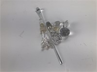 Lot of glass crystal stoppers